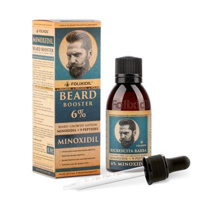 Лосьон Folixidil Beard Booster 6% 60 мл миноксидин для бороды FLXDL6 фото